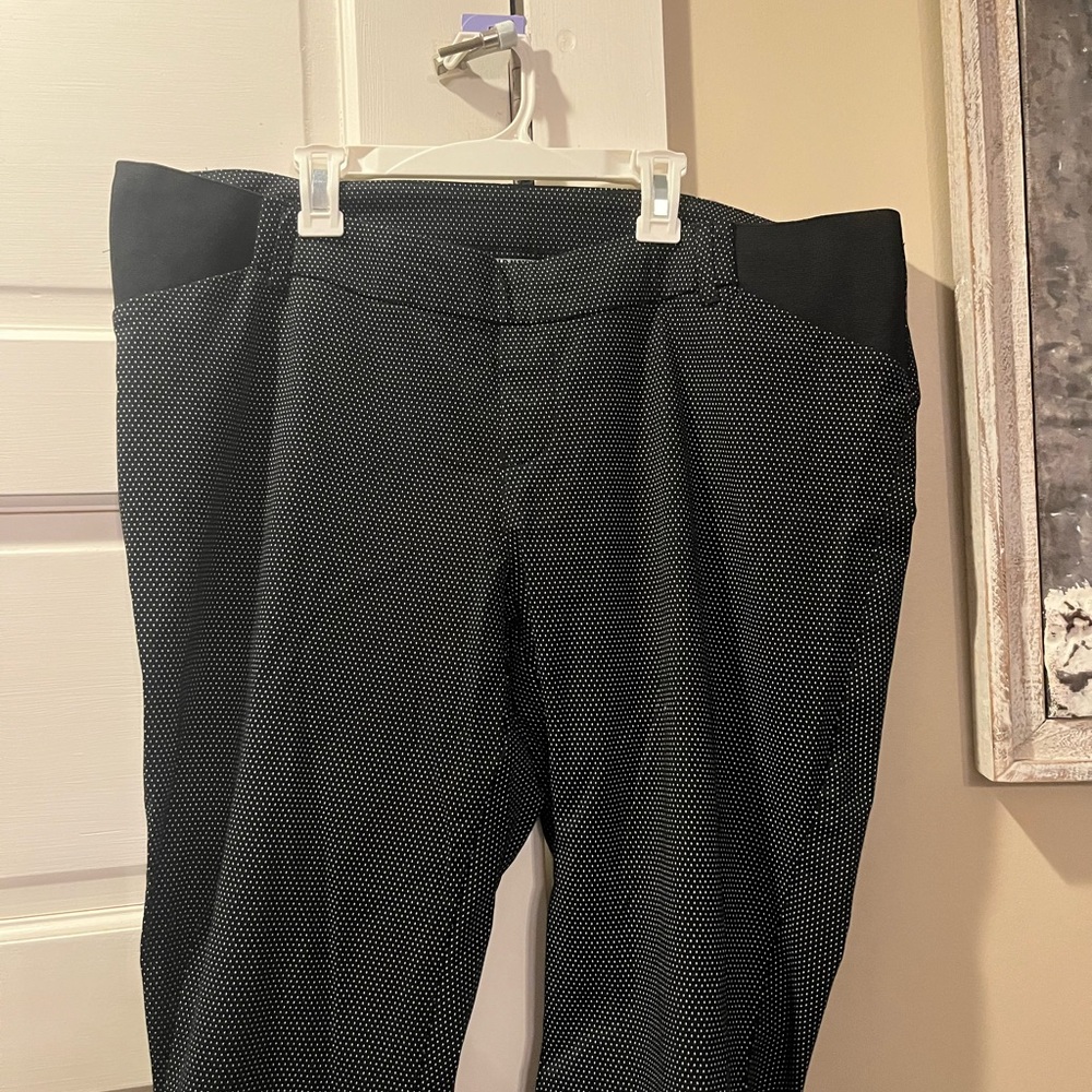 Black and White Polka Dot Pants